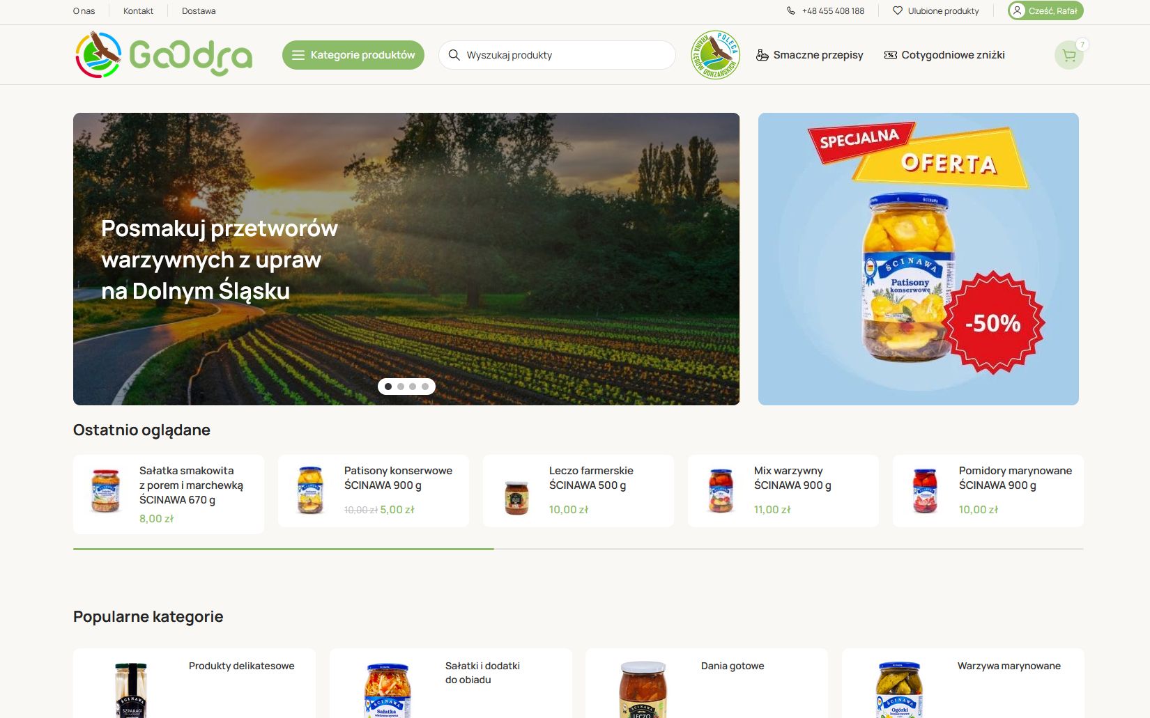 Sklep GoOdra - wkrótce otwarcie